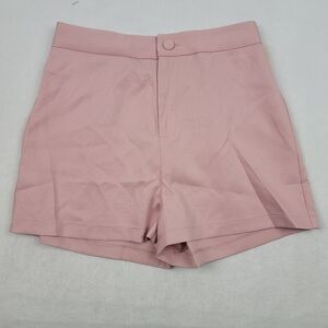 NWOT Glamaker blush pink high-waisted shorts